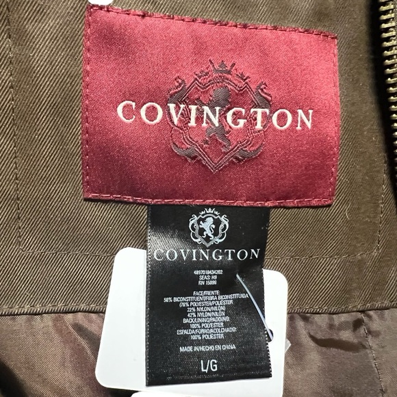 Covington - Men’s Double Zip Winter Coat Sz. LG - Picture 4 of 6